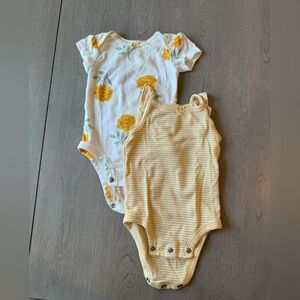 Carters 3m short sleeve onesies 2pack